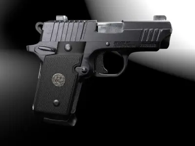 Mini pistol2 3D model