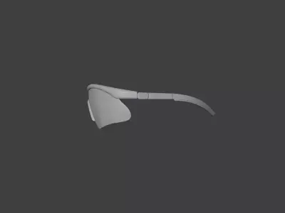 SwissEye Raptor ballistic glasses  3D model