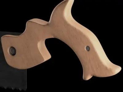 Handsaw saw Free 3D model