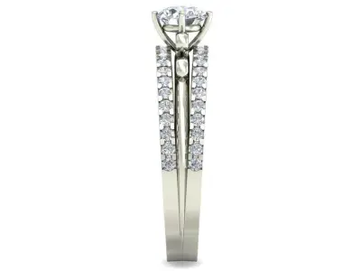 Wedding Ring  3D print model 145