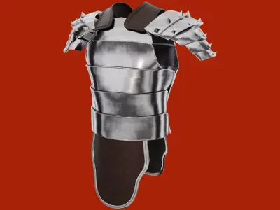 Warrior Armor Free 3D model by 5DForge