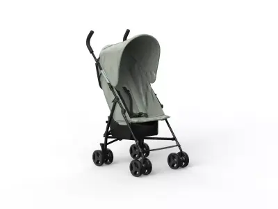 Baby Stroller 3D model purchase