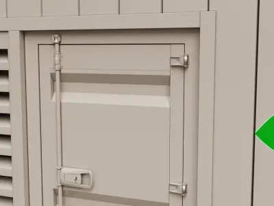 Battery energy Storage 3D model