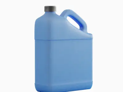 Grainy Plastic Canister Set  3D model