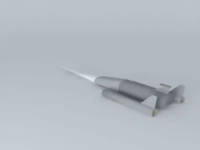 SciFi Spaceship Free 3D model