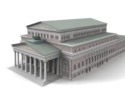 Bolshoi Theatre 3D model purchase