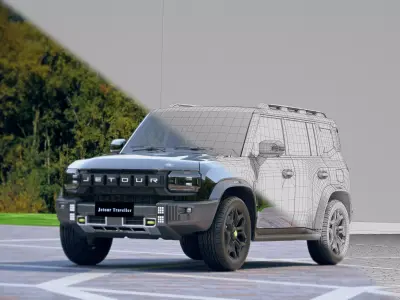 Jetour Traveller 3D model