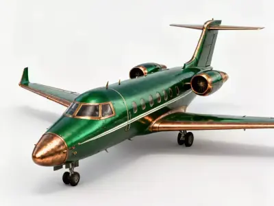 Luxury Yachts And Executive Jets Collection 3D Model Pack