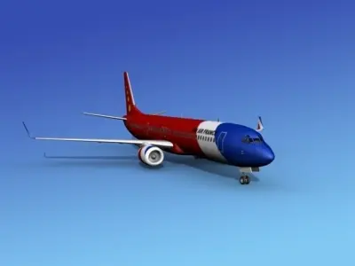 Boeing 737-900ER Vin Air France 3D model