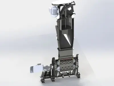 THE WORLD UNIQUE AND FIRST RS TYPE PLANETARY MILL 3D model