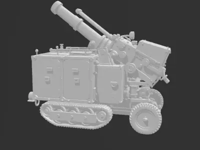 BATERIA ANTEAEREA 2 3D print model