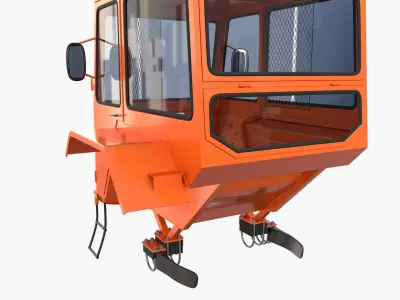 Tractor Cabin 3D model