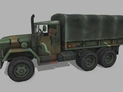 Cargo m35 Low-poly 3D model