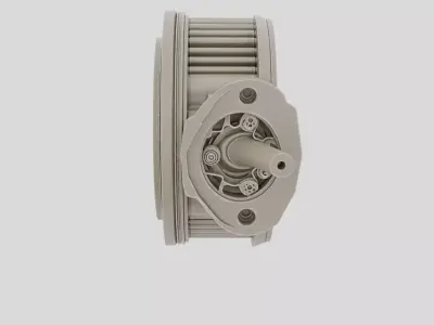 Industrial Gearbox Housing for 3D print 3D model