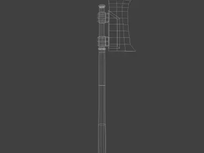 Sword axe Low-poly 3D model purchase