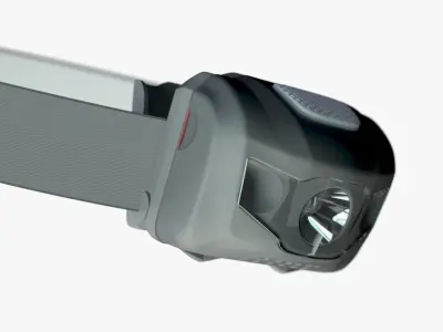 Realistic Headlamp 3D model