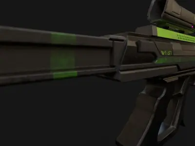 Admiral Destiny 2 Concept Low-poly 3D model