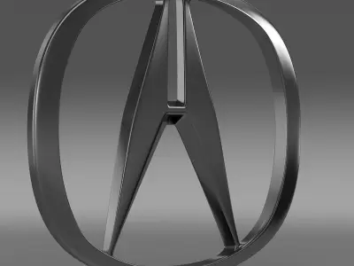 Acura logo 3D model purchase