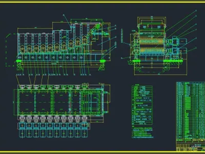 BRS 1410 ROLLER SCREEN 3D model