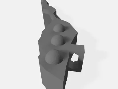 Recca Horn from Flame of Recca 3D print model