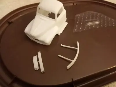 1947 Nash Haul Thrift truck cab 3D print model