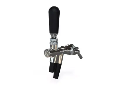 Beer tap faucet 3D model
