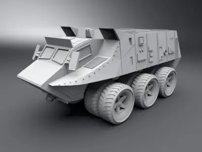 Joe90 U57 Truck 3D print model