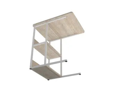 Modern Minimalist Side Table Night Stand End Table Free 3D model