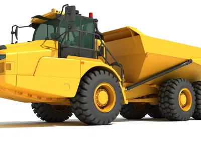 Articulated Truck 3D model