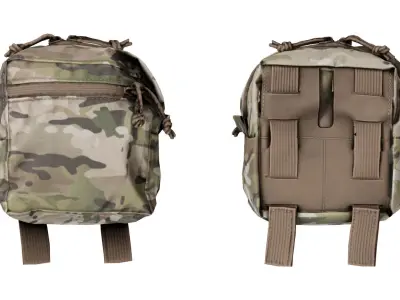 SPIRITUS SYSTEMS SMALL GP POUCH Low-poly 3D model