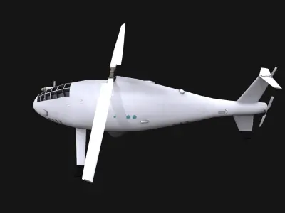 Camcopter S 100 Free low-poly 3D model