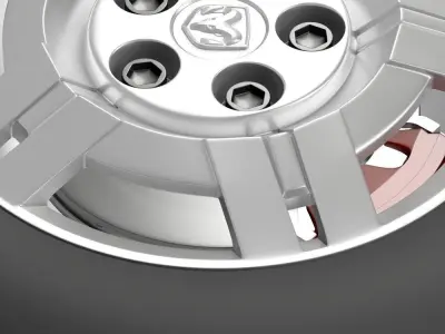 Ram Promaster wheel 3D model