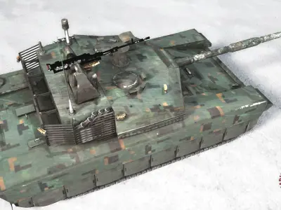 pt16 Low Low-poly 3D model