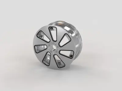 Alloy wheel design 3d model 3D model