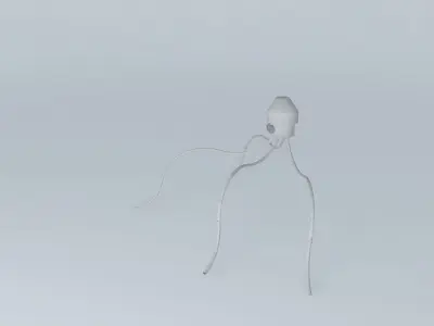 calamari squid Free 3D model