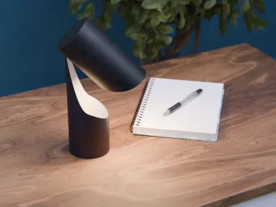 Simple Adjustable Lamp Free 3D model