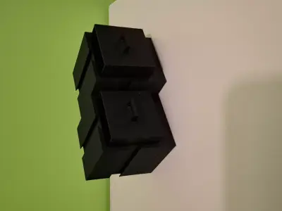 Part holder box Stackable 3D print model