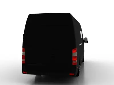 Mercedes Benz Sprinter L4H2 2009 Crew Van EU 3D model