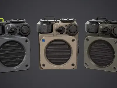 Muzen Wild Mini - PBR Texture Low-poly 3D model