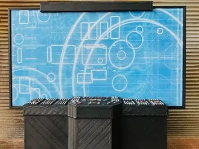 SCI-FI TACTICAL SCREEN COMPUTER FOR 375IN and 6IN FIGURE DIORAMA 3D print model