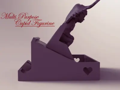 Multi Purpose Cupid Figurine 3D print model