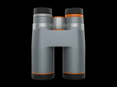 binocular Low-poly 3D model buy