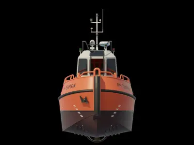 Damen Stan Tug 1004 Low-poly 3D model