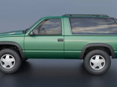 GMC Yukon 2 Door 1992 3D print model