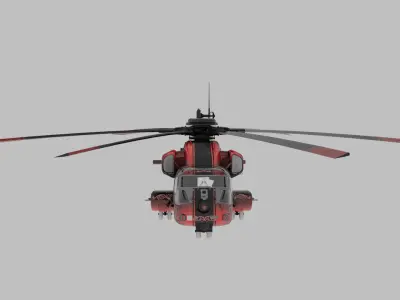 Air Superiority Fighter Jet Rigged  3D model