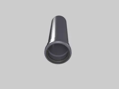 PVC and UPVC pipes 3D model