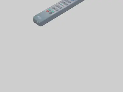Remote Control model Low-poly 3D model