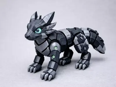 Modular Robotic Animal Free 3D print model