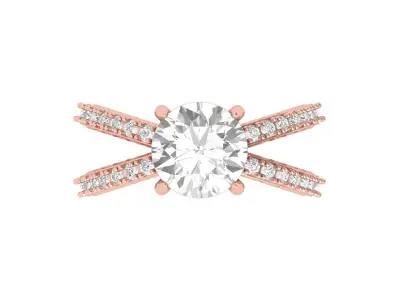 Wedding Ring  3D print model 282