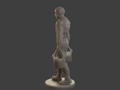 1900 Antartic Sailor ANS1 009 3D print model